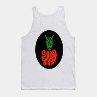 Tribal Dragon Cameo Tank Top